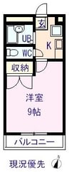プルミエ 1Kの間取り