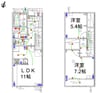 カルコーサ 2LDK+Sの間取り