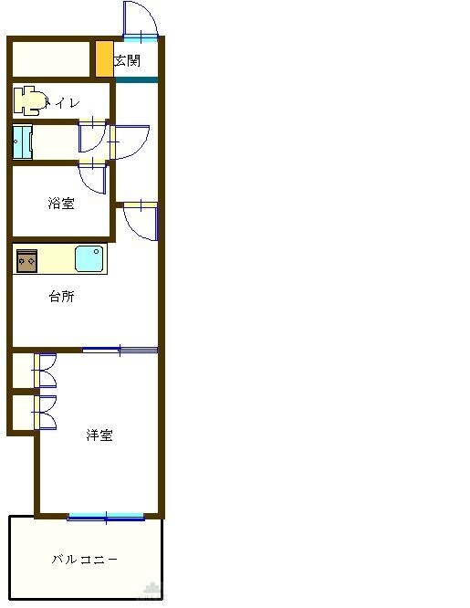 間取り図 ダイアパレス丸之内弐番館