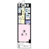 エスパシオ南蔵王 1Kの間取り