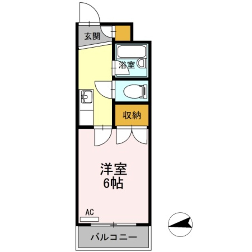 間取図 平成第2ビル