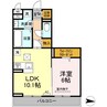 フェールⅡ 1LDKの間取り