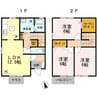 セジュールプランタン　C棟 3LDKの間取り