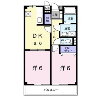 間取図 シャングリラＭ