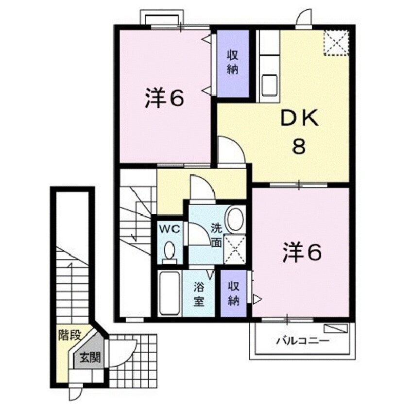 間取図 ル・アーブルＡ