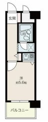 朝日プラザステーションコア福山西町 1Rの間取り