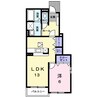 ディマンシュ．Ｍ　Ａ 1LDKの間取り