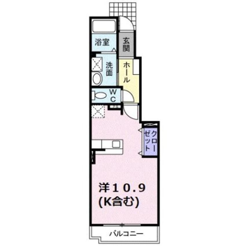 間取図 サンリバーヒルズ　Ｂ