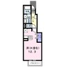 ベルシティＳａｔｏ　Ｂ 1Rの間取り
