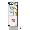 GRAND AVENUE 西桜 1Kの間取り
