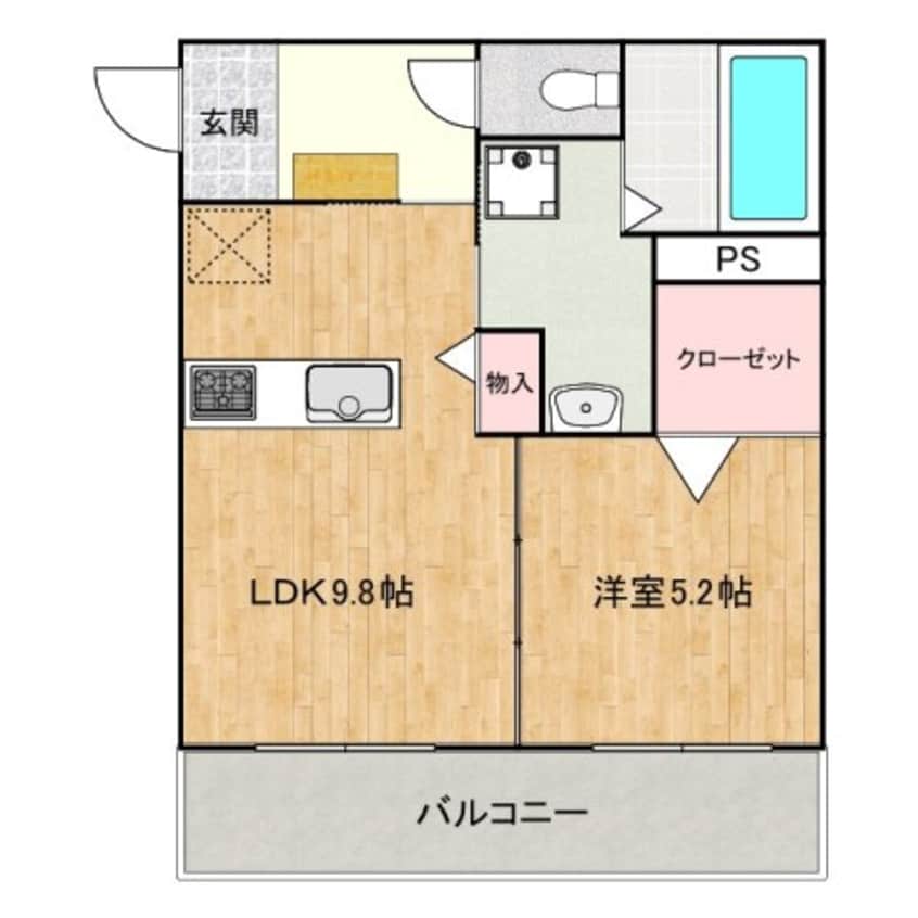 間取図 曙町１丁目新築マンション