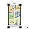 サーパスシティ福山駅前 2LDK+Sの間取り
