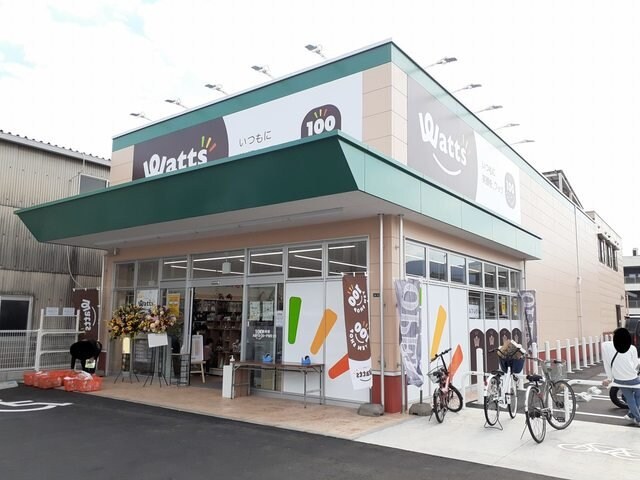 ワッツ新涯ハローズ店まで642m Ａカントリーハイツ