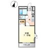 ワンハイム 1Kの間取り
