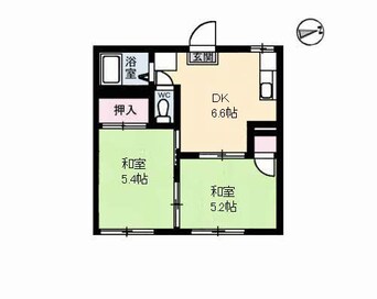 間取図 サンライズA棟