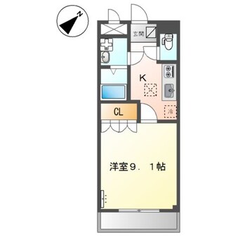 間取図 アルカディア明日香
