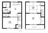 VILLAつかわき 3DKの間取り