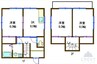 能島住宅 3DKの間取り