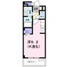 クラール花園 1Rの間取り
