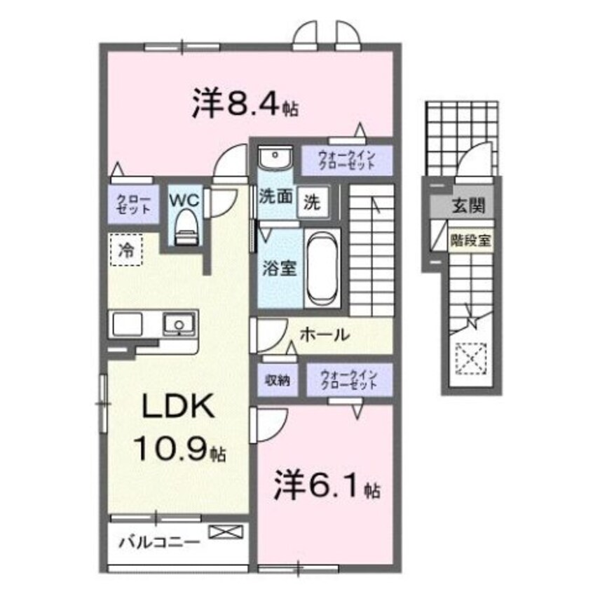 間取図 サンリーフ