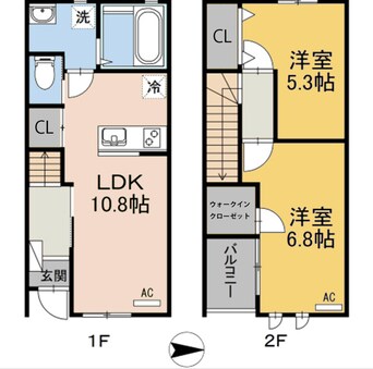 間取図 アルカンシェルA棟