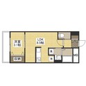 月光福山中央壱番館の間取図