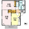 エリタージュ　Ｙ・Ｓ 2DKの間取り