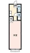 Ｍビル 1Kの間取り