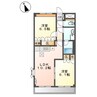 Ｍ・フィールド 2LDKの間取り