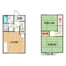 サンライズエイト 2LDKの間取り