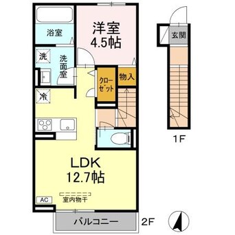 間取図 コンフォート　E棟
