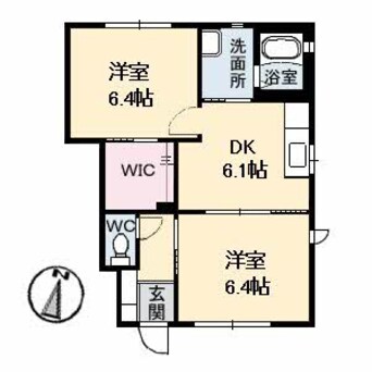 間取図 スターライトB棟