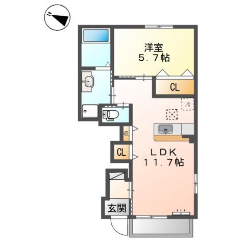 間取り図 ヴェルデ