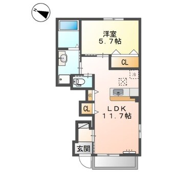 間取図 ヴェルデ