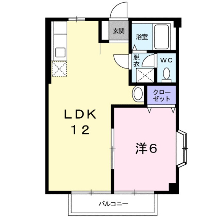 間取図 エステート・リバーＤ