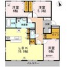 クリスタルガーデンⅤ 3LDKの間取り