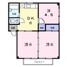 シティハイツ山田Ａ 3DKの間取り
