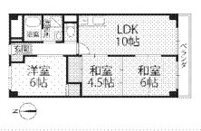 間取り図 城北マンション