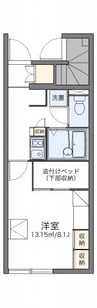 レオパレスＢＡＬＺＡＣ 1Kの間取り