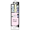 ヴィアーレ　光南 1Rの間取り