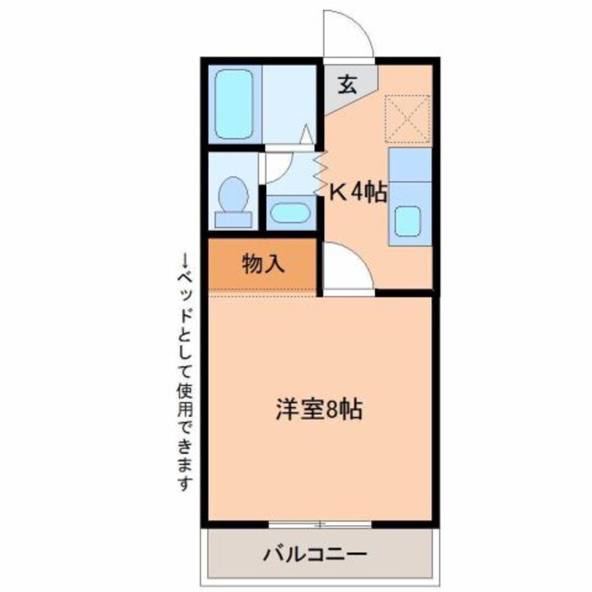 間取図 三恵マンションA棟