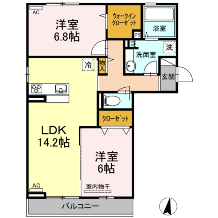 間取図 ルミエール