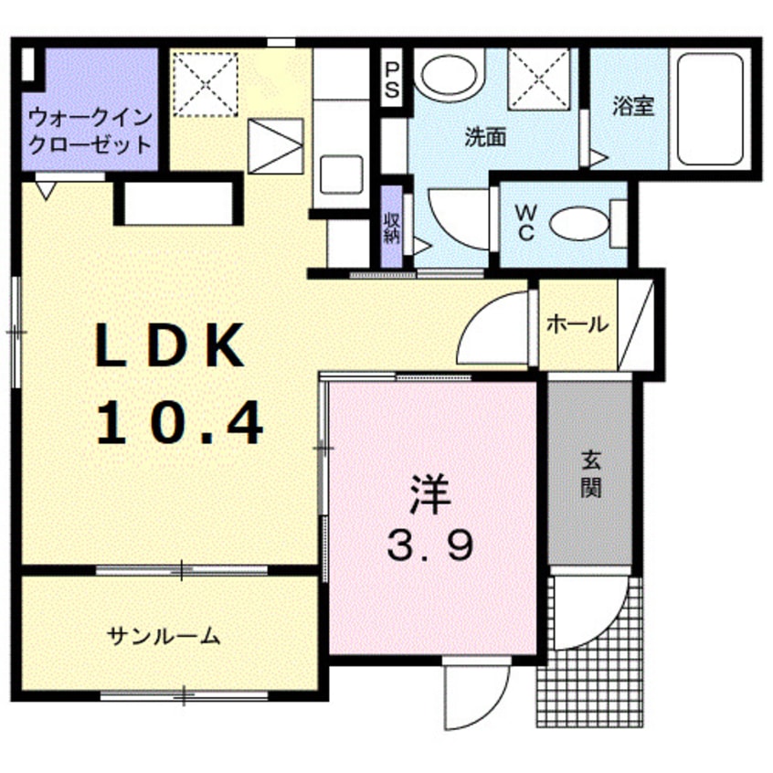 間取図 グレイス　日吉台