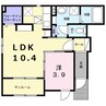 グレイス　日吉台 1LDKの間取り