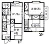 佐藤貸住宅 3DKの間取り