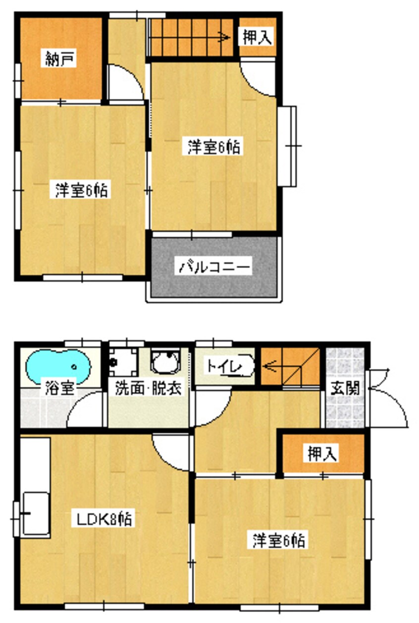 間取図 Valley陽