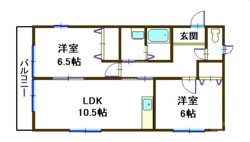 間取図 レトア桜丘