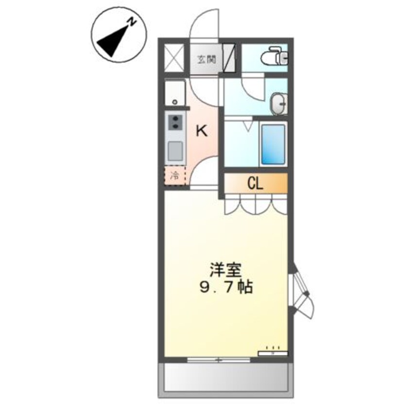 間取図 メゾン・プロスパー