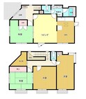 橋本一戸建の間取図