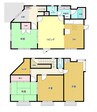 橋本一戸建 5DKの間取り
